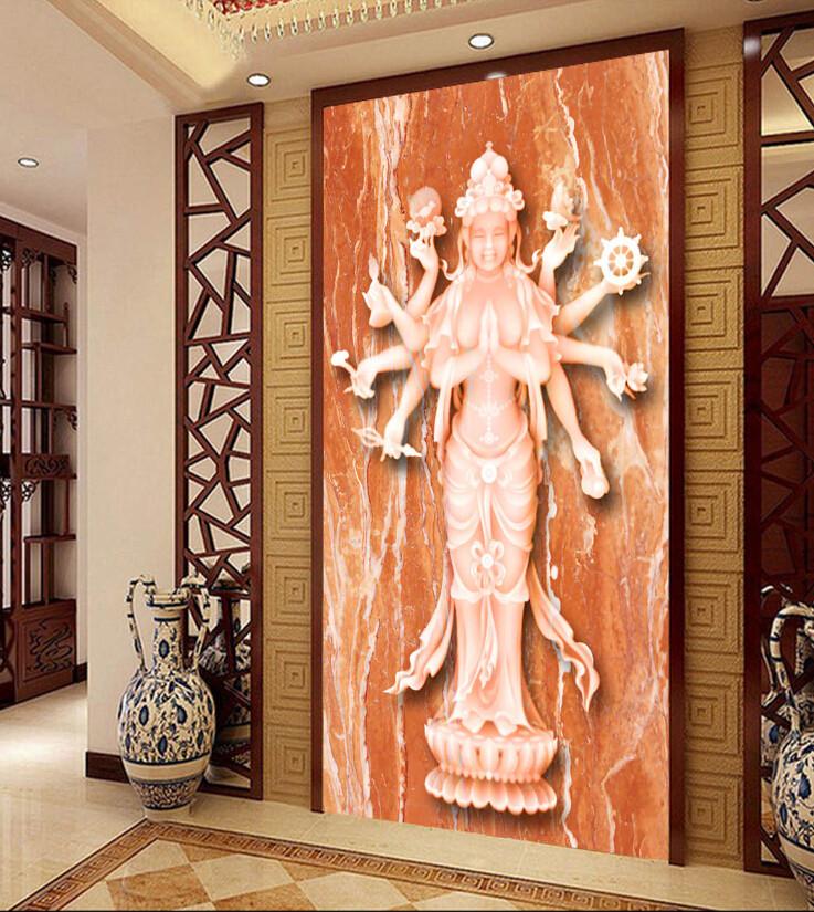 Line Drawing Bless People Porch Wallpaper AJ Wallpaper 1