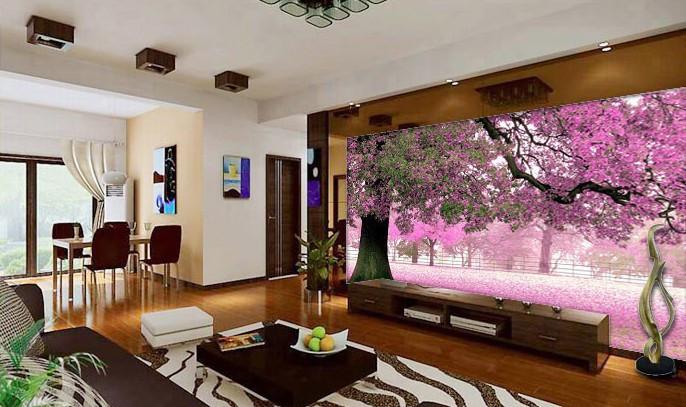 Blooming Trees Wallpaper AJ Wallpaper