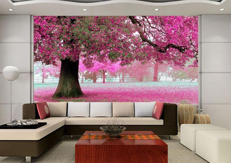 Blooming Trees Wallpaper AJ Wallpaper