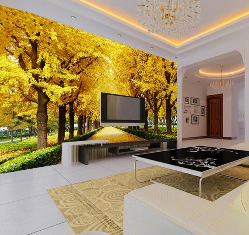 Yellow Trees 5 Wallpaper AJ Wallpaper