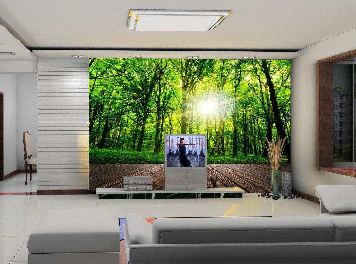 Green Forest 2 Wallpaper AJ Wallpaper