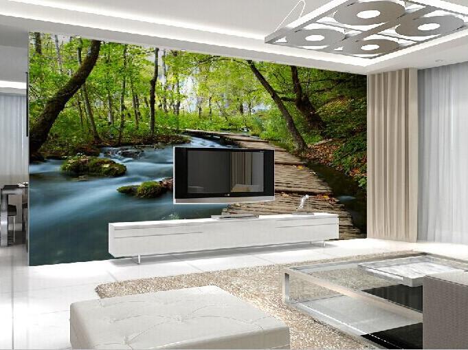 Forest Wooden Bridge 4 Wallpaper AJ Wallpaper