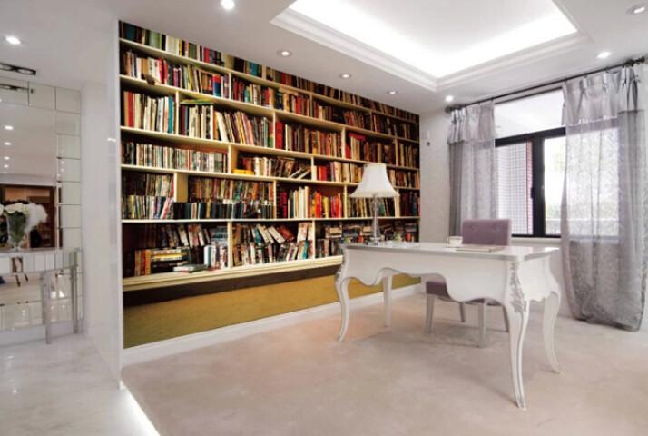 Bookshelf Wallpaper AJ Wallpaper