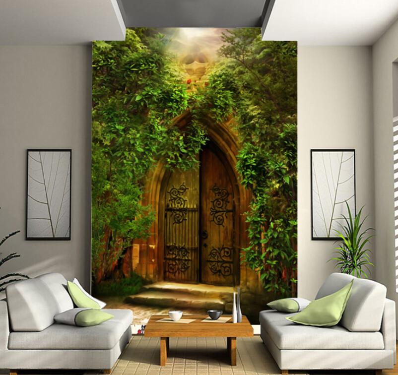 Secret Door Wallpaper AJ Wallpaper