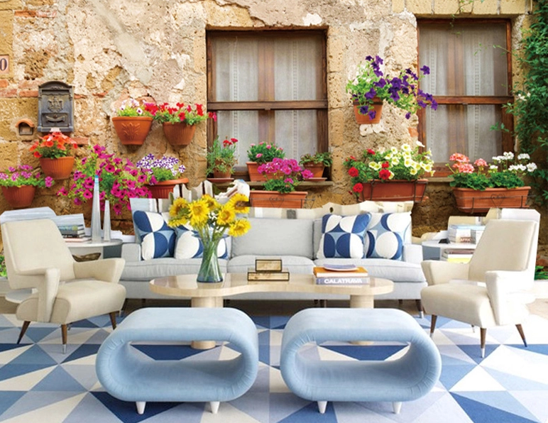 Colorful Little Flowers Wallpaper AJ Wallpaper