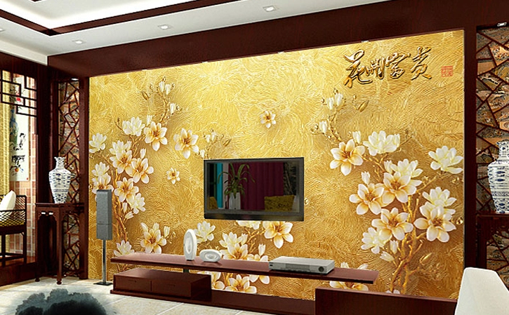 White Flowers Wallpaper AJ Wallpaper