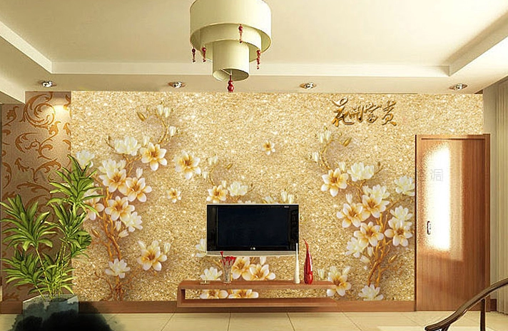 White Flowers Wallpaper AJ Wallpaper