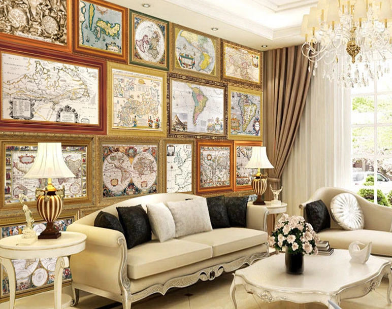 World Maps Wallpaper AJ Wallpaper