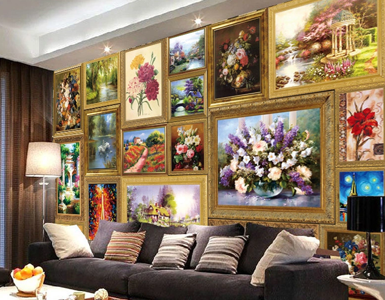 Different Flowers Wallpaper AJ Wallpaper