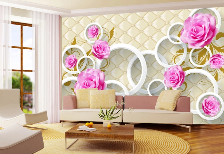 Pink Flowers 1 Wallpaper AJ Wallpaper