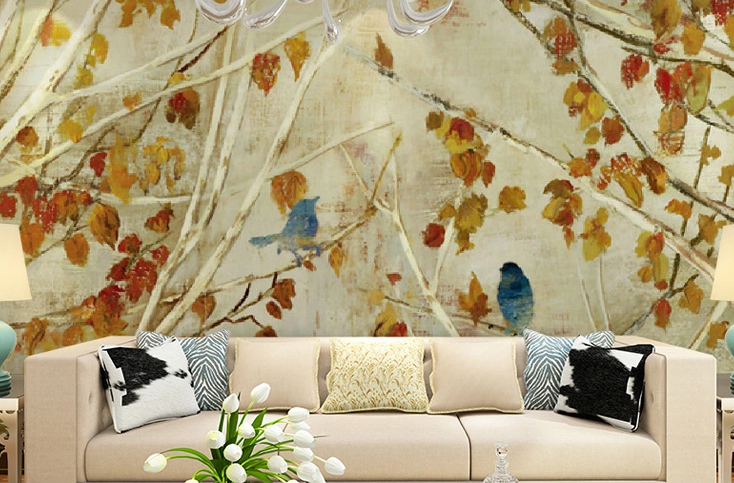 Shaky Yellow Leaves Wallpaper AJ Wallpaper