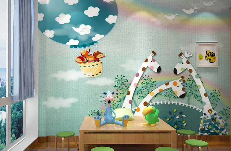 Cartoon Giraffes 2 Wallpaper AJ Wallpaper