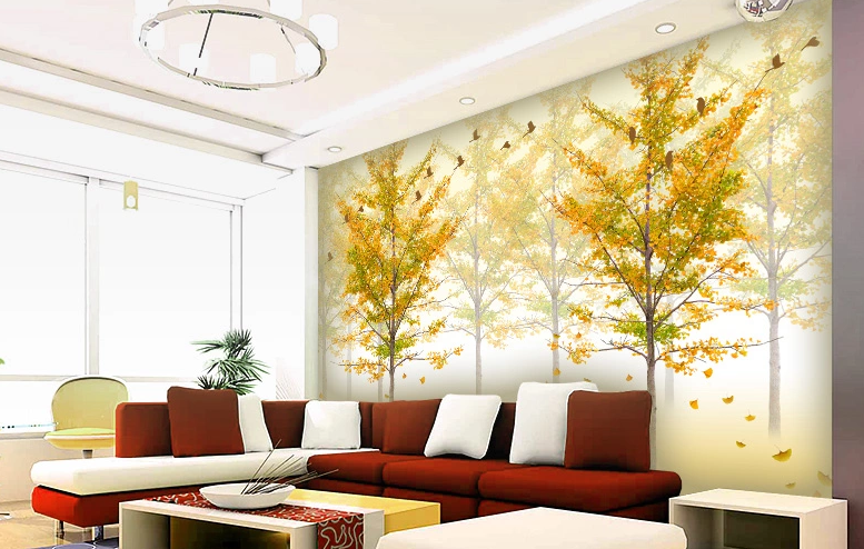 Ginkgo Trees 2 Wallpaper AJ Wallpaper