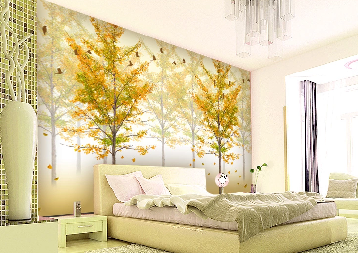 Ginkgo Trees 2 Wallpaper AJ Wallpaper