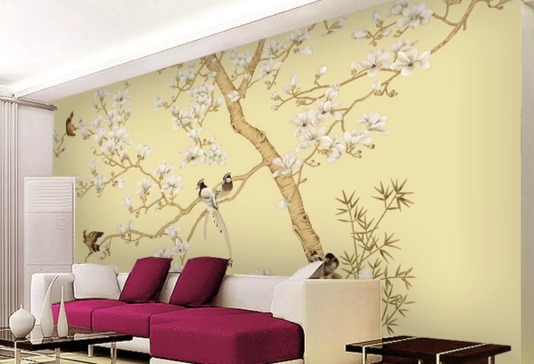 A Blooming Tree Wallpaper AJ Wallpaper