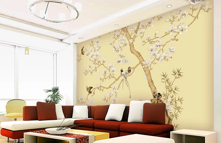 A Blooming Tree Wallpaper AJ Wallpaper