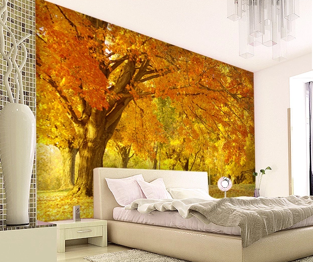 Yellow Trees 2 Wallpaper AJ Wallpaper