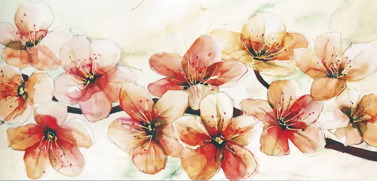 Peach Blossoms 2 Wallpaper AJ Wallpaper