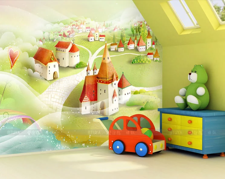 Fairy Tale Village 2 Wallpaper AJ Wallpaper