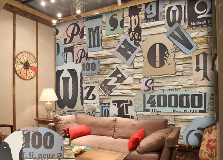 Letters And Numbers Wallpaper AJ Wallpaper