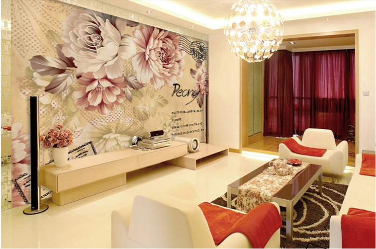 Blooming Peonies 3 Wallpaper AJ Wallpaper