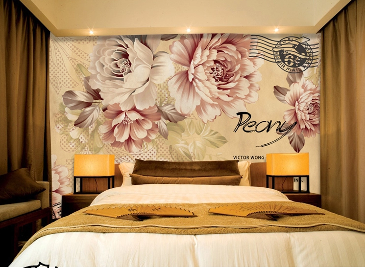 Blooming Peonies 3 Wallpaper AJ Wallpaper