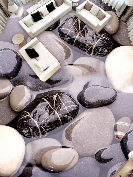 3D Stone 116 Floor Mural Wallpaper AJ Wallpaper 2