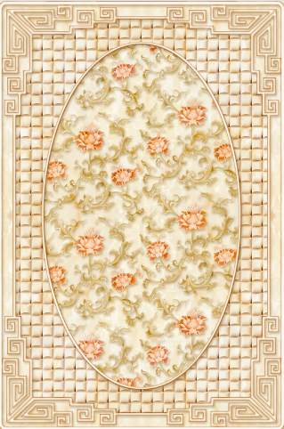 3D Fashion Flower Pattern Floor Mural Wallpaper AJ Wallpaper 2