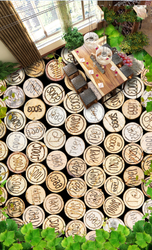 3D Age 061 Floor Mural Wallpaper AJ Wallpaper 2