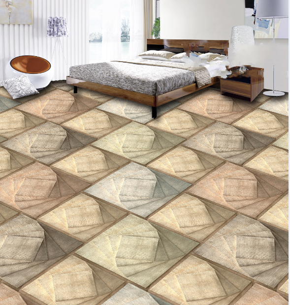 3D Wood Texture Floor Mural Wallpaper AJ Wallpaper 2