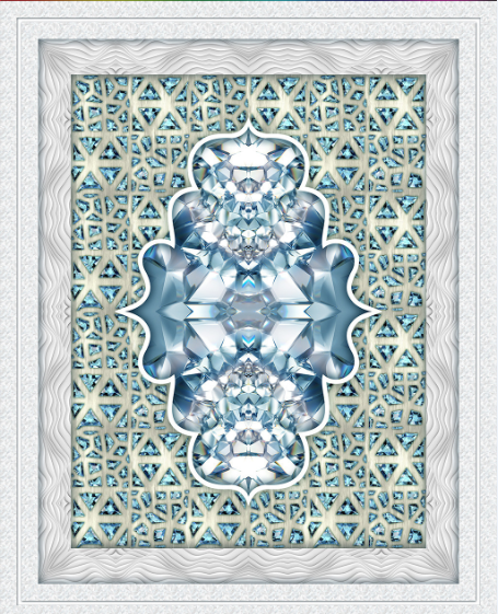 3D Shining Diamond Floor Mural Wallpaper AJ Wallpaper 2