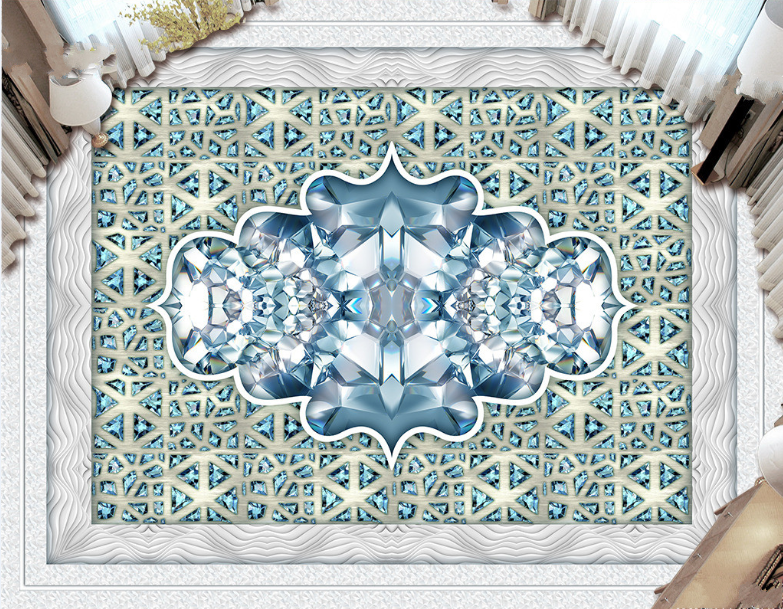 3D Sparkle Diamond 499 Floor Mural Wallpaper Murals Rug & Mat Print Epoxy waterproof bath floor