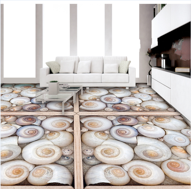 3D Snail Arrangement 442 Floor Mural Wallpaper Murals Rug & Mat Print Epoxy waterproof bath floor