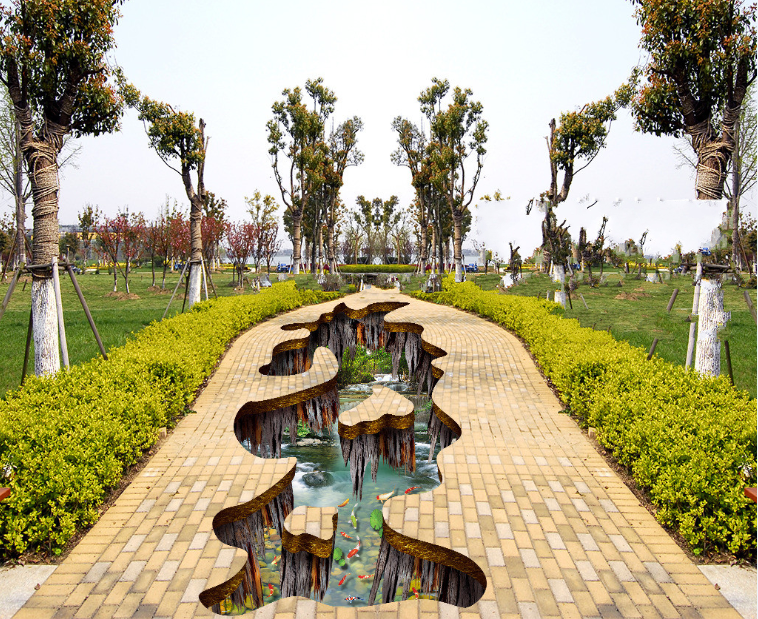 3D Koi Koi 436 Floor Mural Wallpaper Murals Rug & Mat Print Epoxy waterproof bath floor