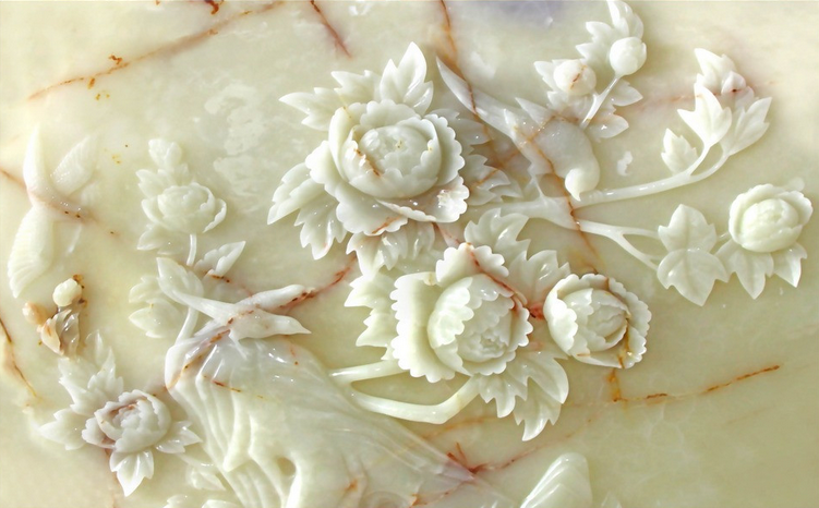 Engraving Flowers Wallpaper AJ Wallpaper