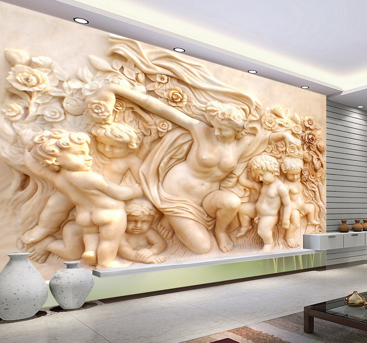 Exquisite Stone Carvings Wallpaper AJ Wallpaper