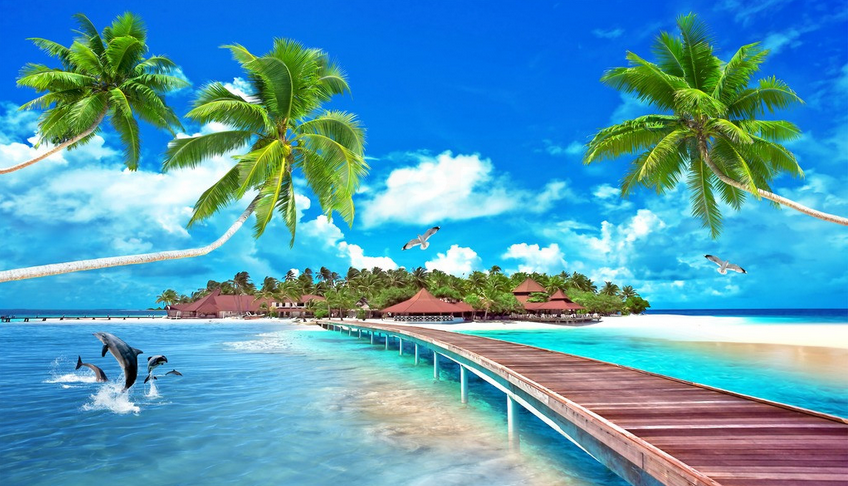 Beautiful Lake Landscape Wallpaper AJ Wallpaper 2