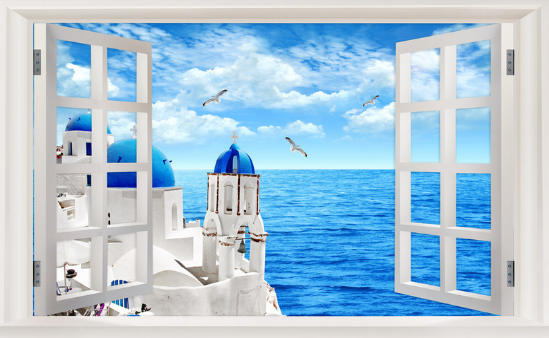 Window Coast Church Wallpaper AJ Wallpaper