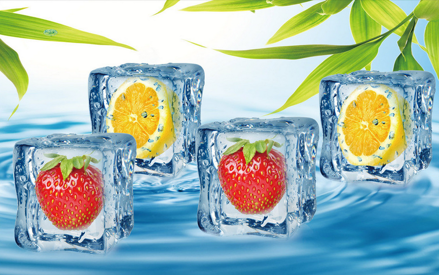 Strawberries And Oranges Wallpaper AJ Wallpaper