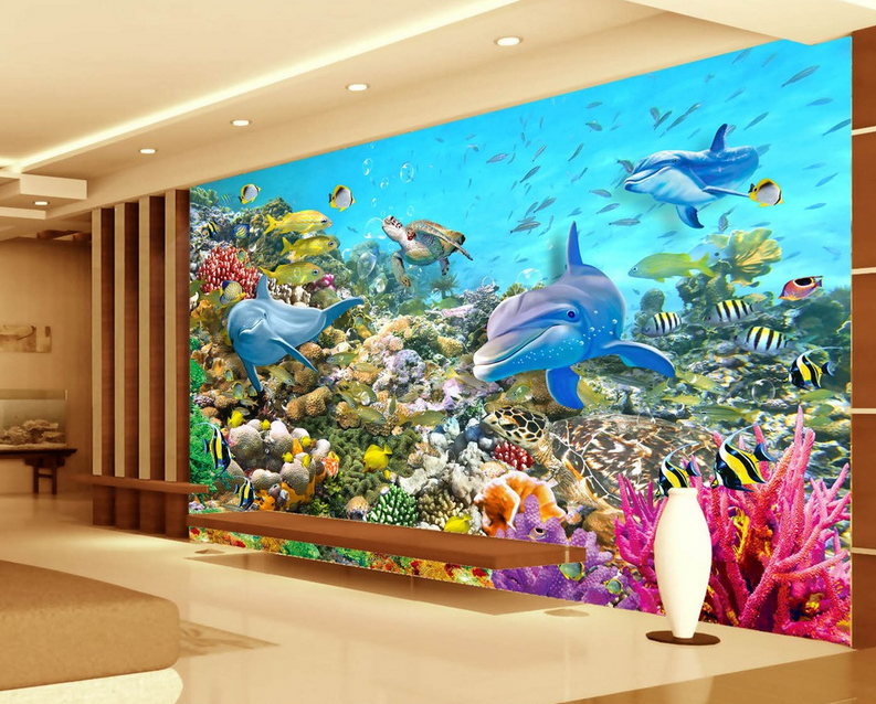 Corals And Fishes Wallpaper AJ Wallpaper 2