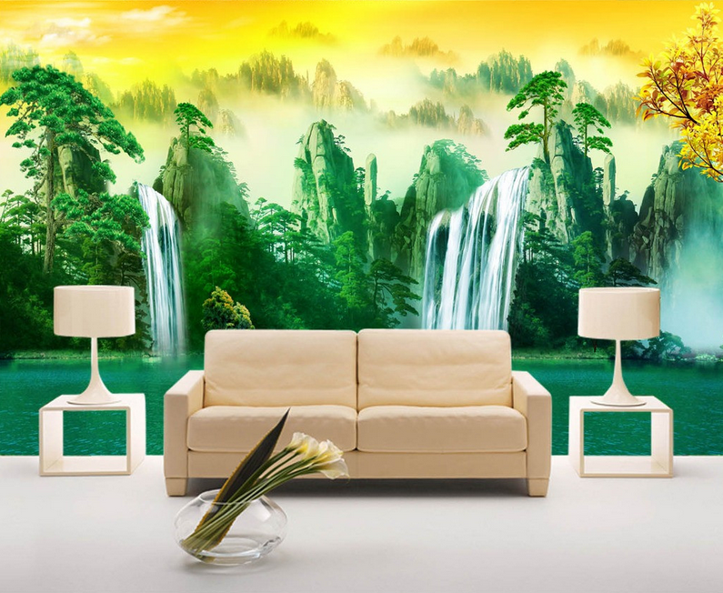 Waterfalls Wallpaper AJ Wallpaper