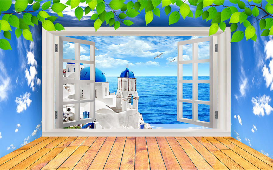 Modern Coast Church Wallpaper AJ Wallpaper