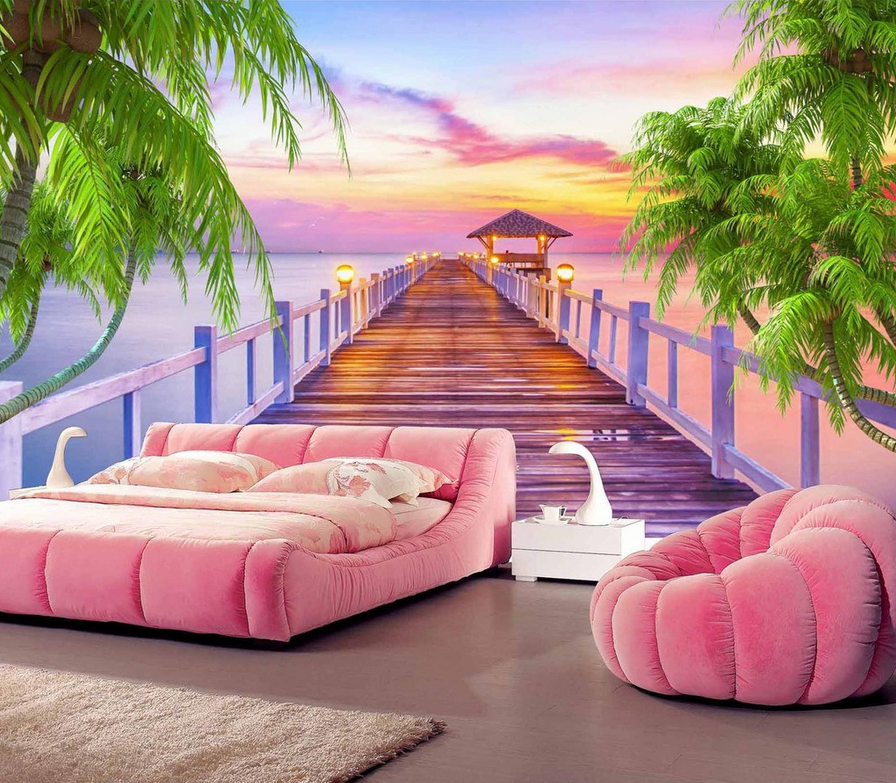 Beautiful Beach Sunset Wallpaper AJ Wallpaper