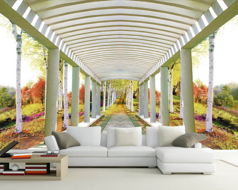 Mountains Corridor Wallpaper AJ Wallpaper 2