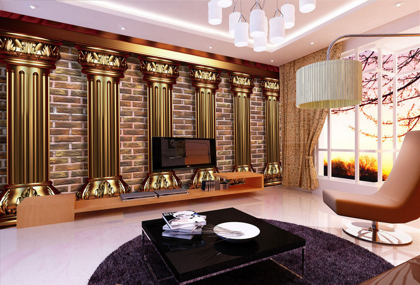 Pillars Wallpaper AJ Wallpaper