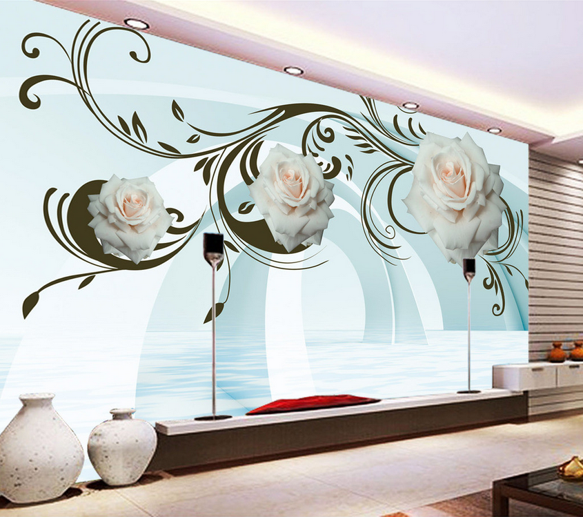 Roses And Arches Wallpaper AJ Wallpaper