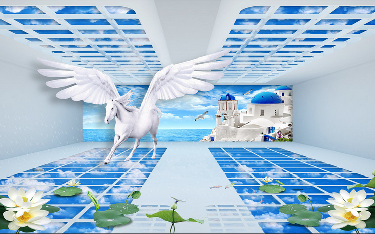 Beautiful Flying Horse Wallpaper AJ Wallpaper