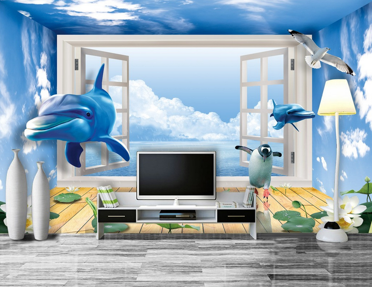 Ocean Lovely Animals Wallpaper AJ Wallpaper