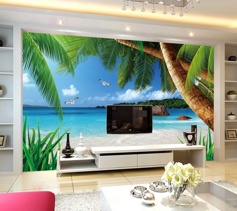 Beautiful Beach Landscape Wallpaper AJ Wallpaper