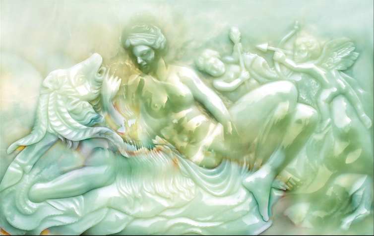 Luxury Jade Carving Wallpaper AJ Wallpaper